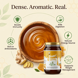 Adrak Honey 500g – Best natural honey for cough, immunity and digestion in India